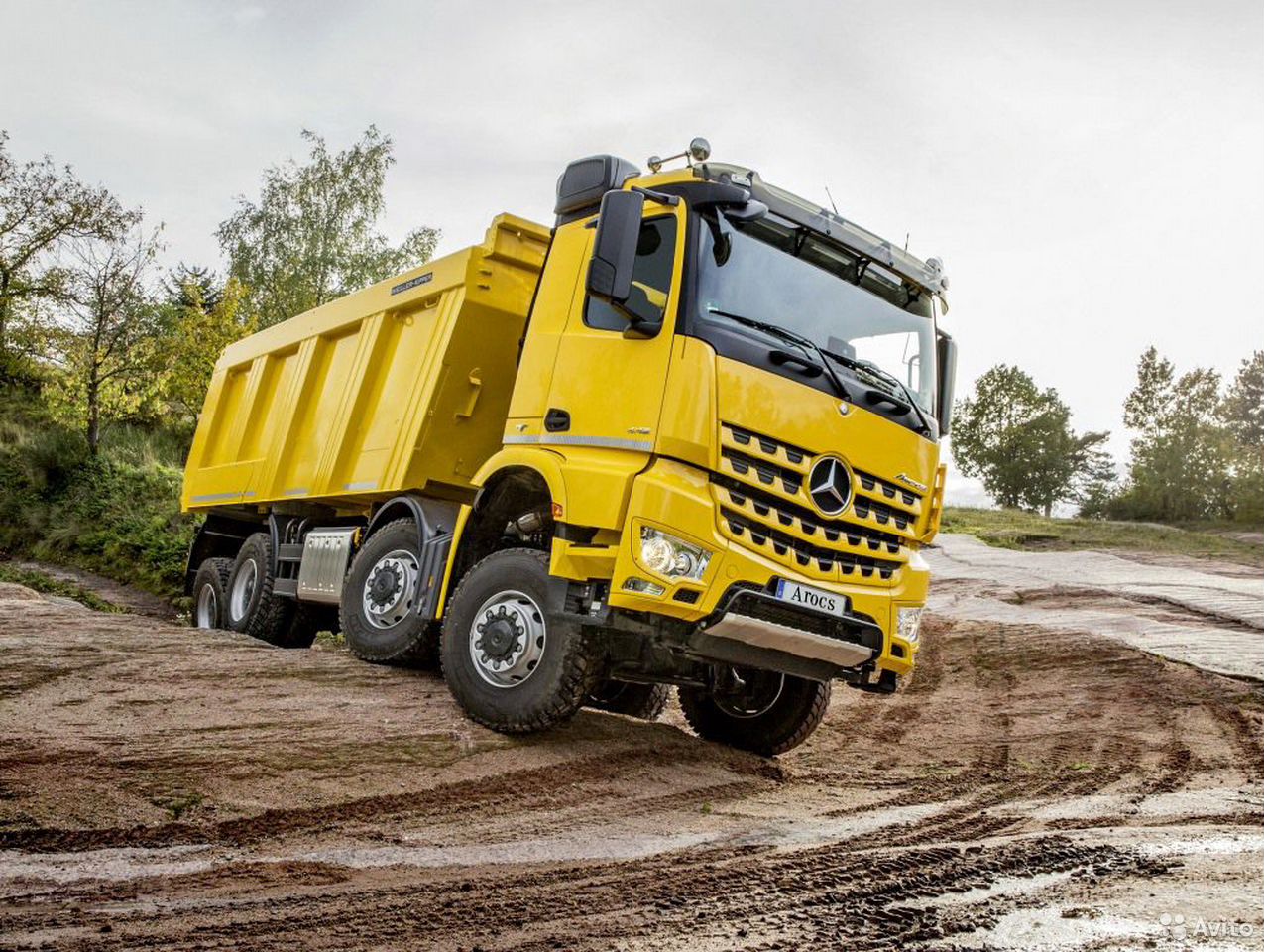 Самосвал Mercedes-Benz Arocs 4145 K