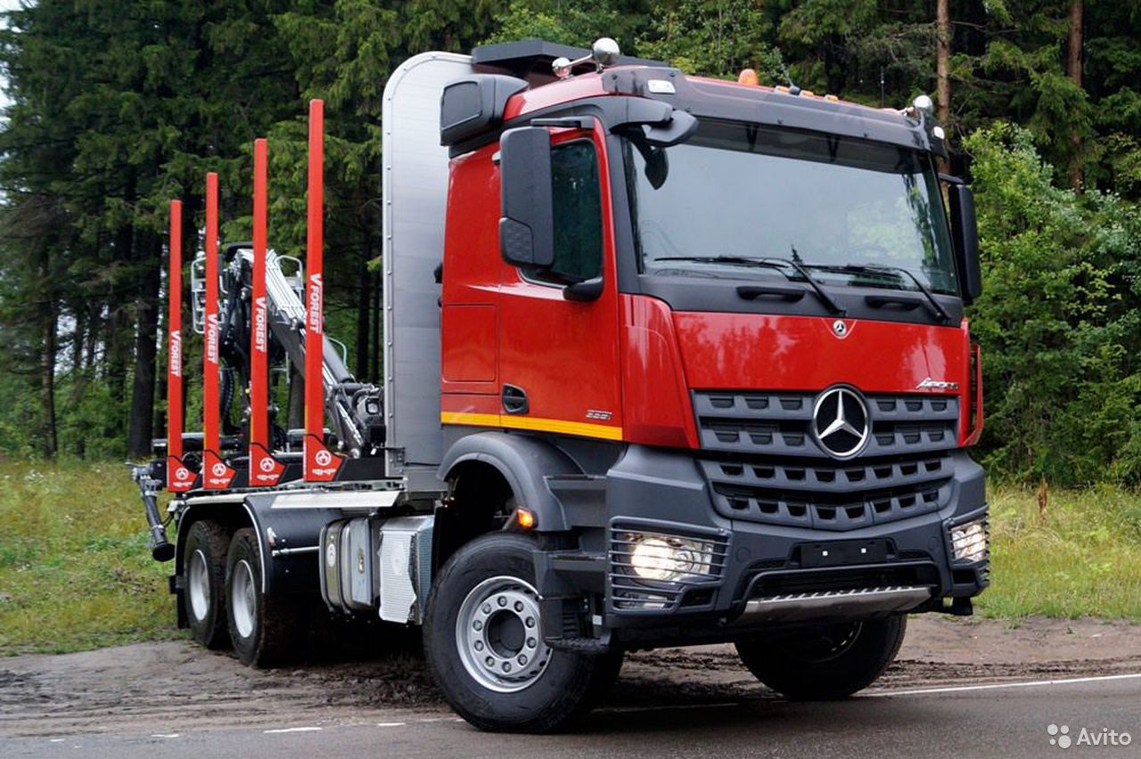 Сортиментовоз Mercedes-Benz Arocs 3351А
