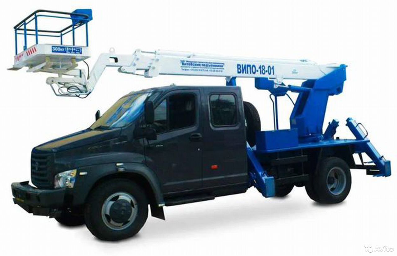 Автовышка ГАЗ ГАЗон Next C42R33 с АГП ВИПО-18-01
