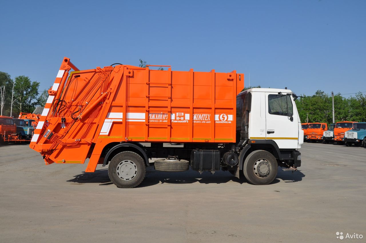 Мусоровоз РАРЗ МК-3542-03 на шасси МАЗ 5340С2