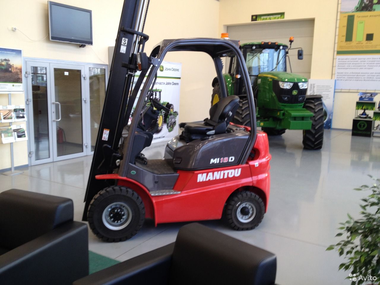 Вилочный погрузчик Manitou МI15D
