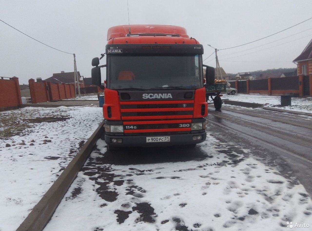 Седельный тягач Scania 380