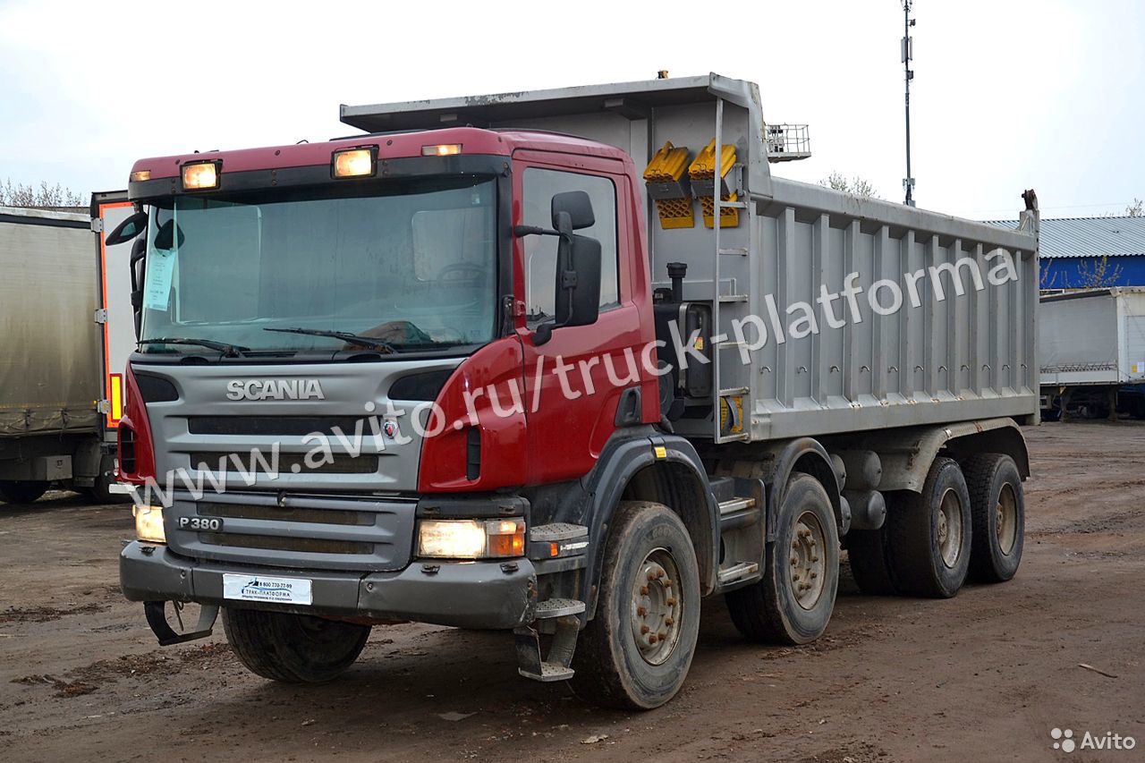 Самосвал Scania P380