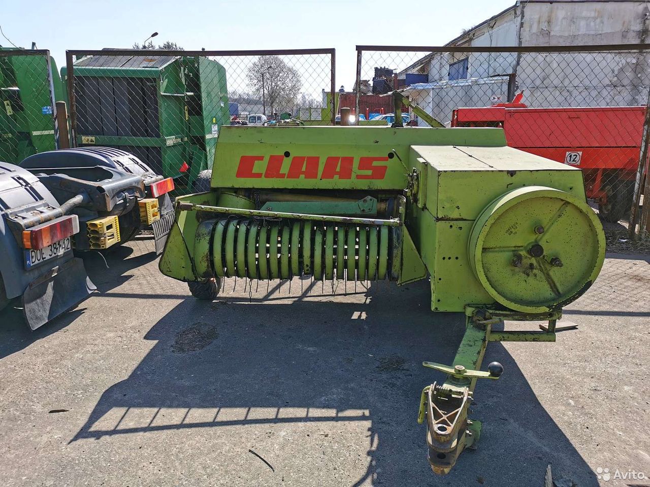 Пресс-подборщик Claas Markant 50