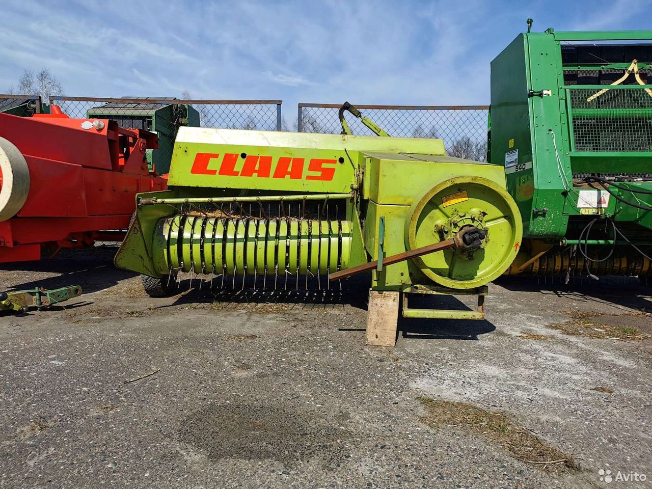 Пресс-подборщик Claas Markant 40