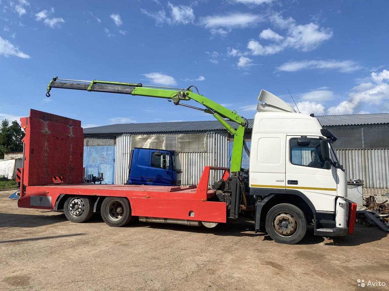 Эвакуатор Volvo FM с КМУ