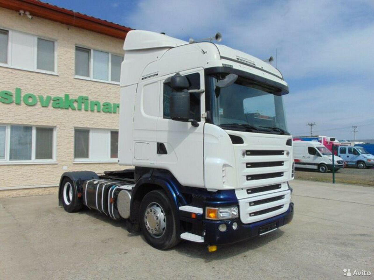 Седельный тягач Scania R420 opticruise