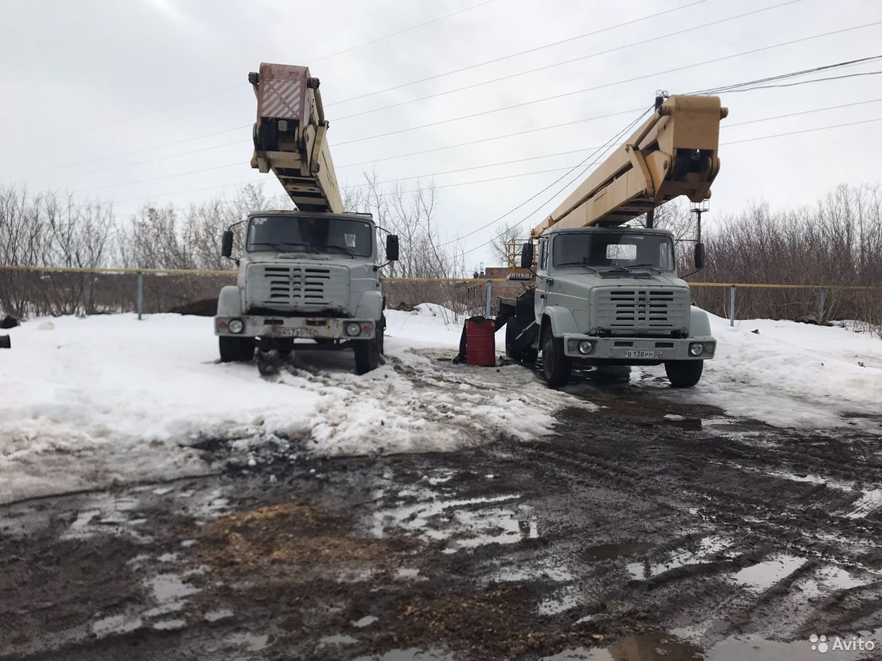 Автовышка ЗИЛ 22 метра