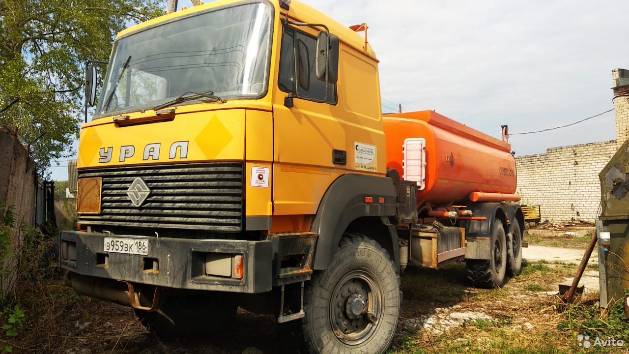 Бензовоз УРАЛ 4320 АТЗ
