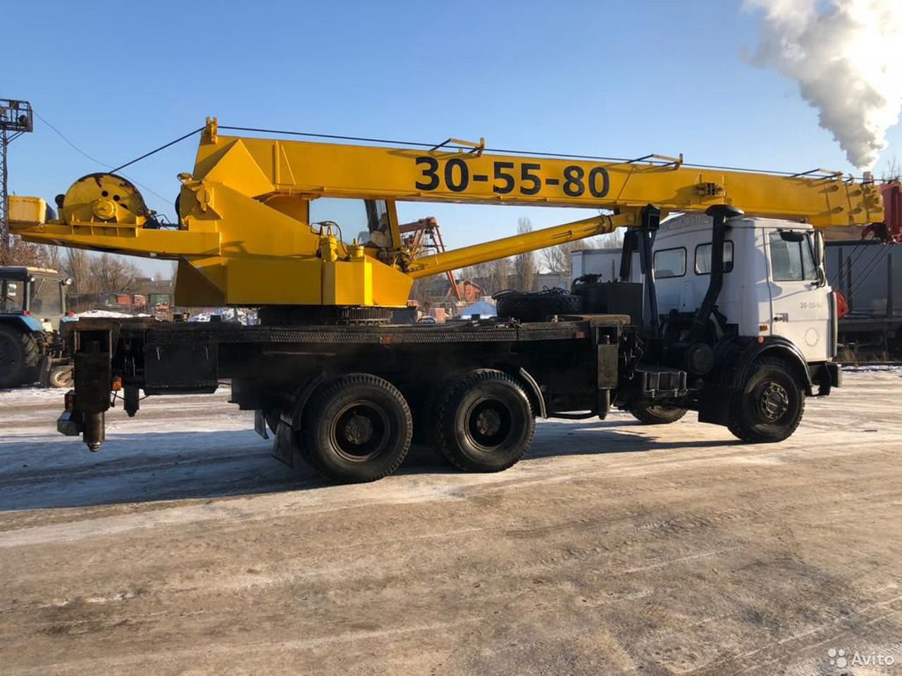 Автокран Машека КС-55727-1 на шасси МАЗ
