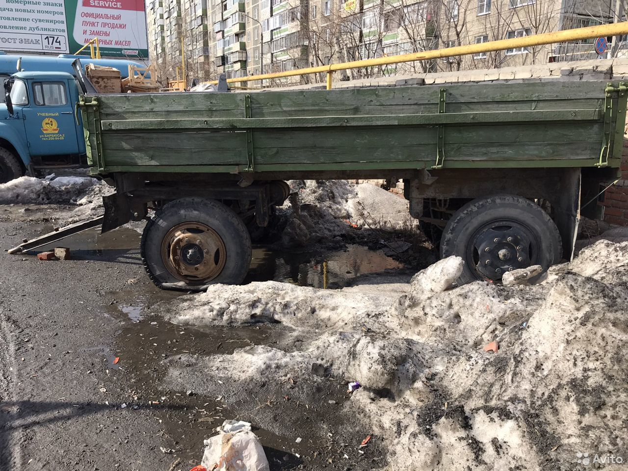 Бортовой прицеп ГКБ 817