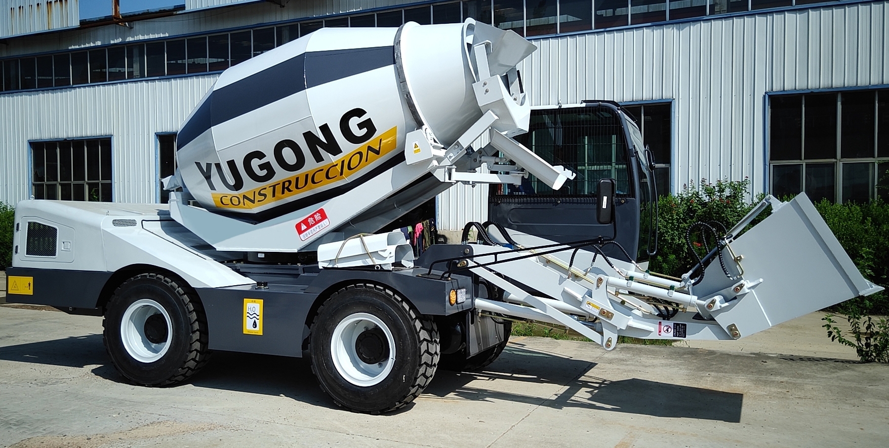 Самоходный бетоносмеситель Yugong SDM3500