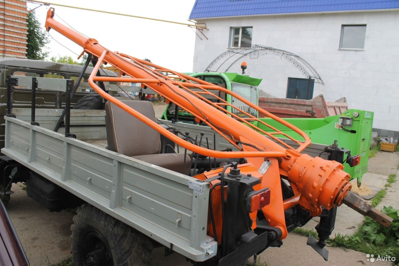 Бурильно-крановая машина ГАЗ 66 с БКУ БКМ-302.БМ