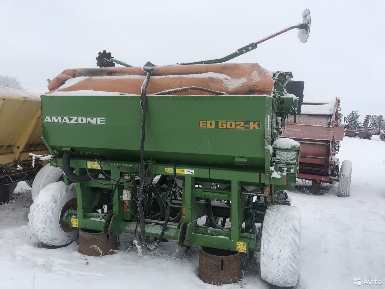 Сеялка Amazone ED 602-K