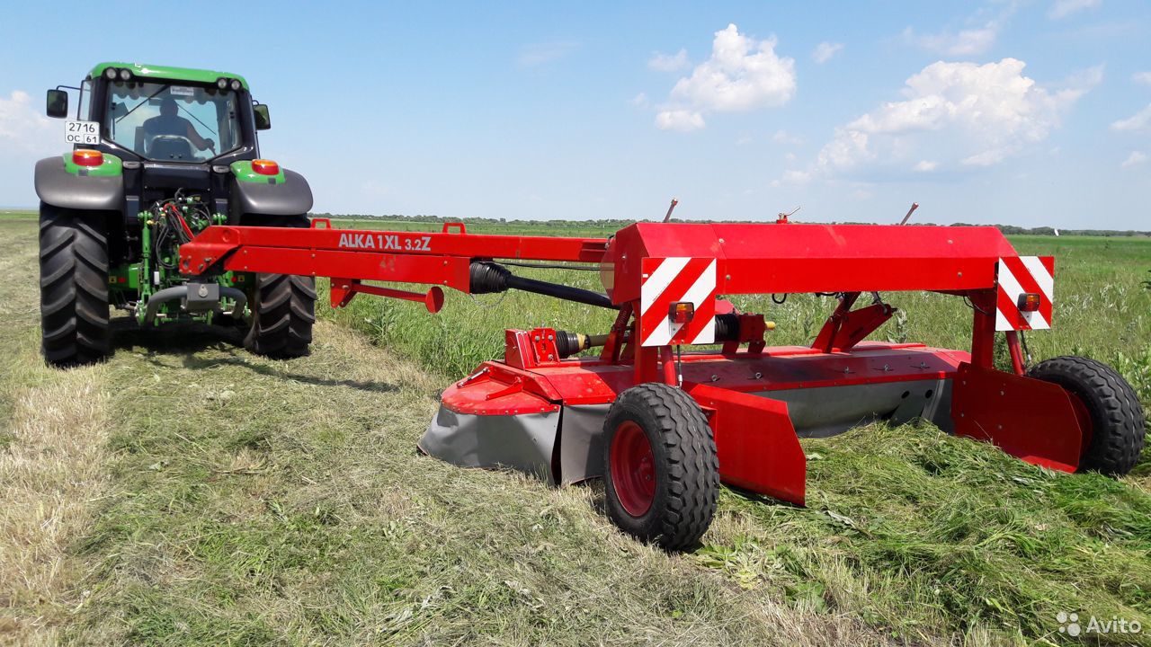 Косилка Alka 1XL косилка-плющилка прицепная
