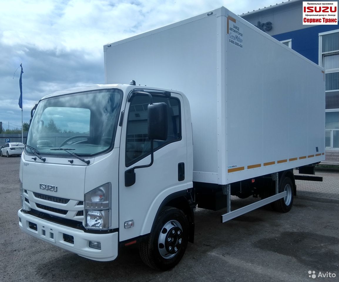 Изотермический фургон Isuzu NPR75LK