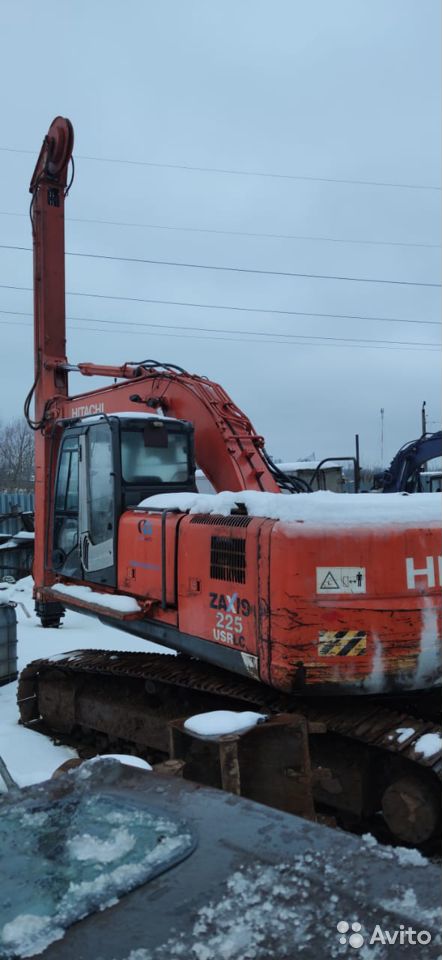 Гусеничный экскаватор Hitachi ZX225usrlc-3 грейфер
