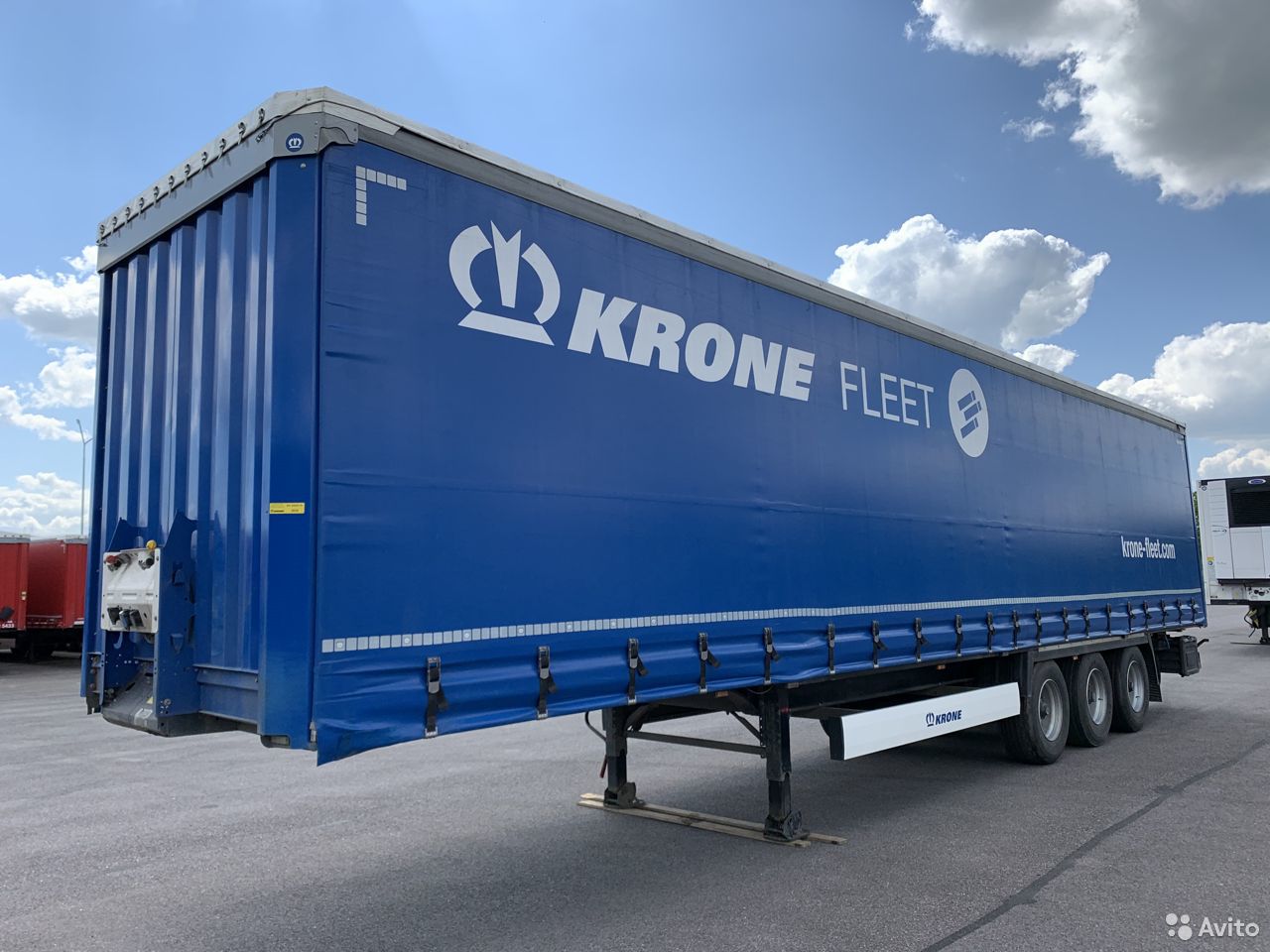 Тентованный полуприцеп Krone Profi Liner