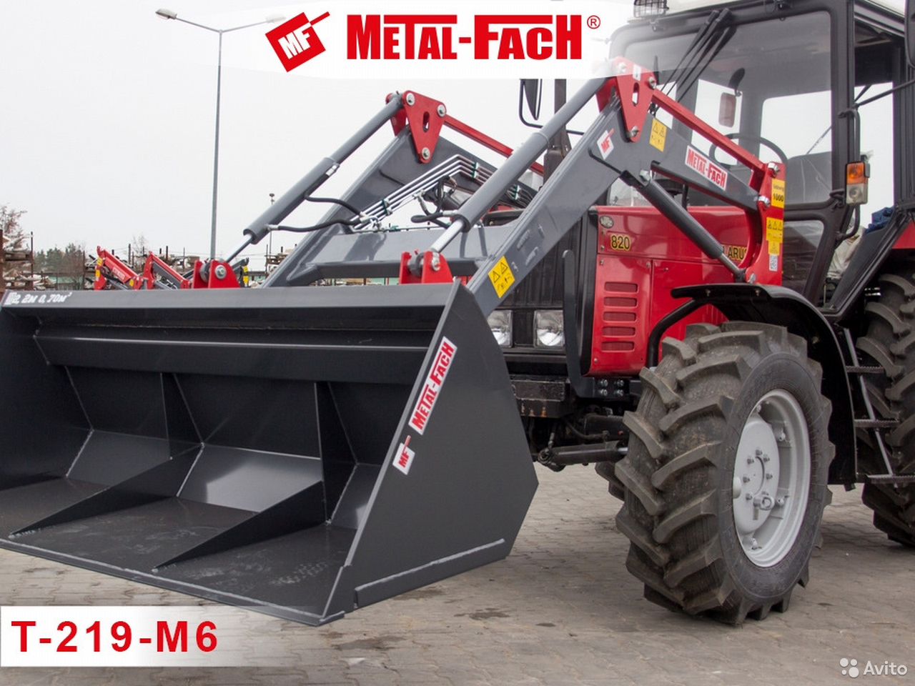 Навесной погрузчик (КУН) Metal-Fach T-219-M6