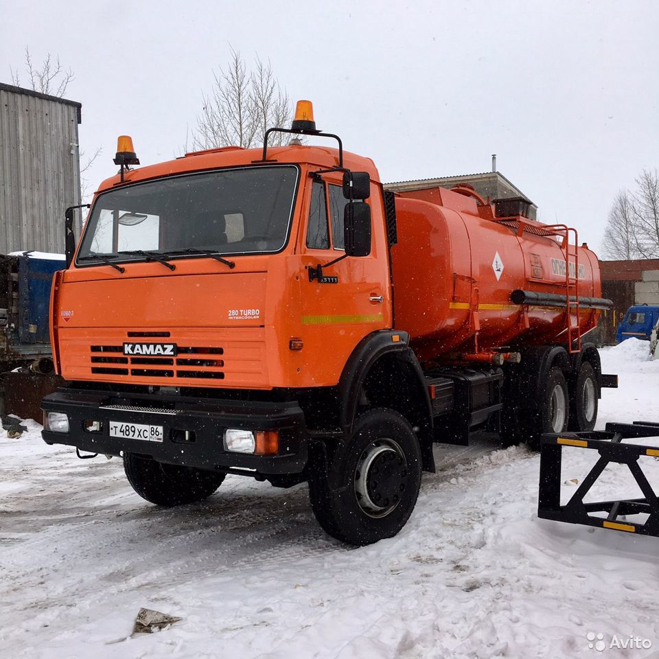 Бензовоз КамАЗ 65111-62