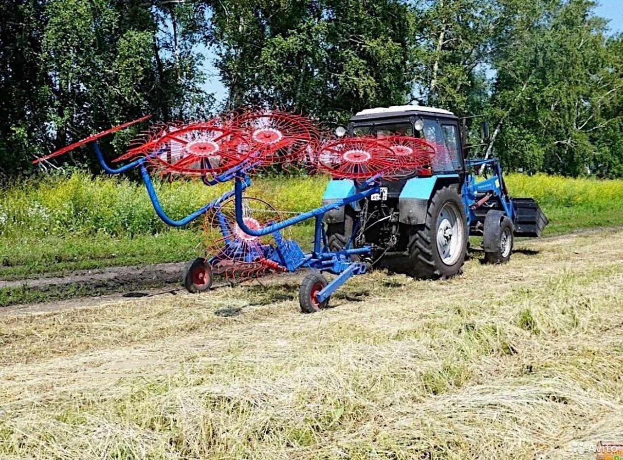Грабли СибДорСельМаш ворошилки прицепные