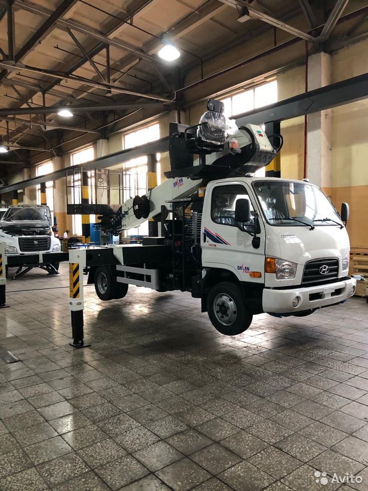 Автовышка Hyundai HD78 с АГП Dasan DS-300