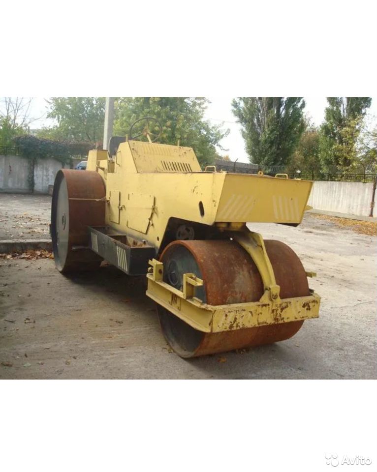 Трехвальцовый каток Раскат ДУ-37В