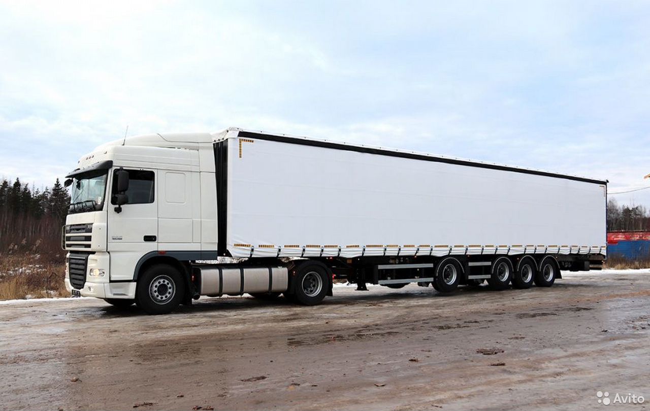 Тентованный полуприцеп Тонар T4-16V (97882)