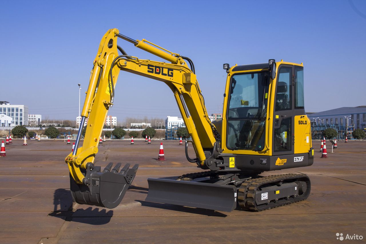 Мини-экскаватор SDLG E635F