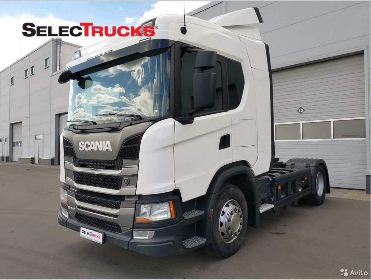Седельный тягач Scania G340 CNG