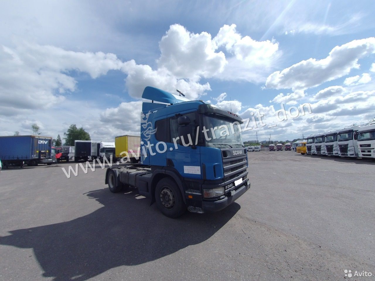 Седельный тягач Scania p 340