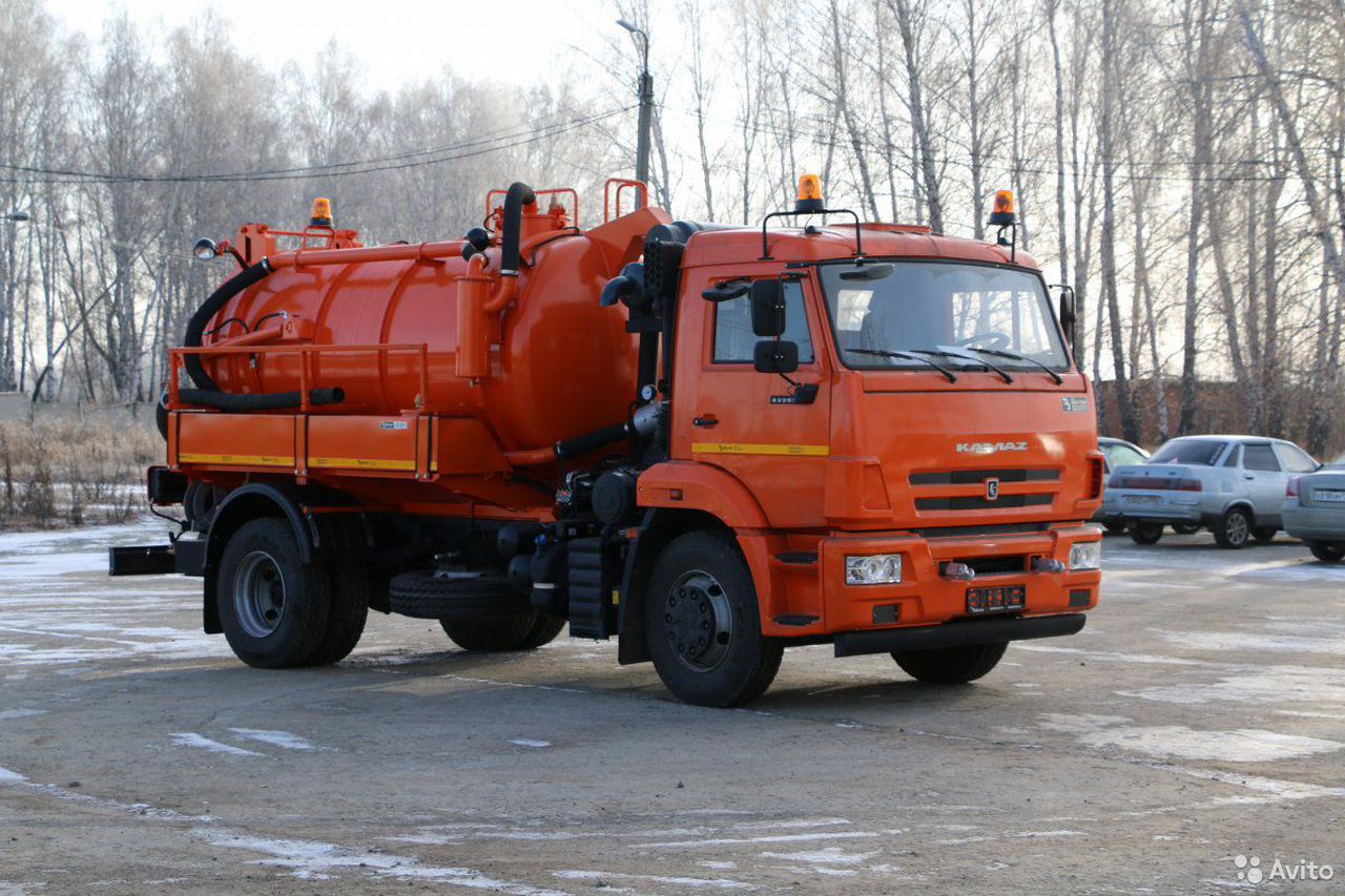 Илосос КамАЗ 43253 МВС-7,5М
