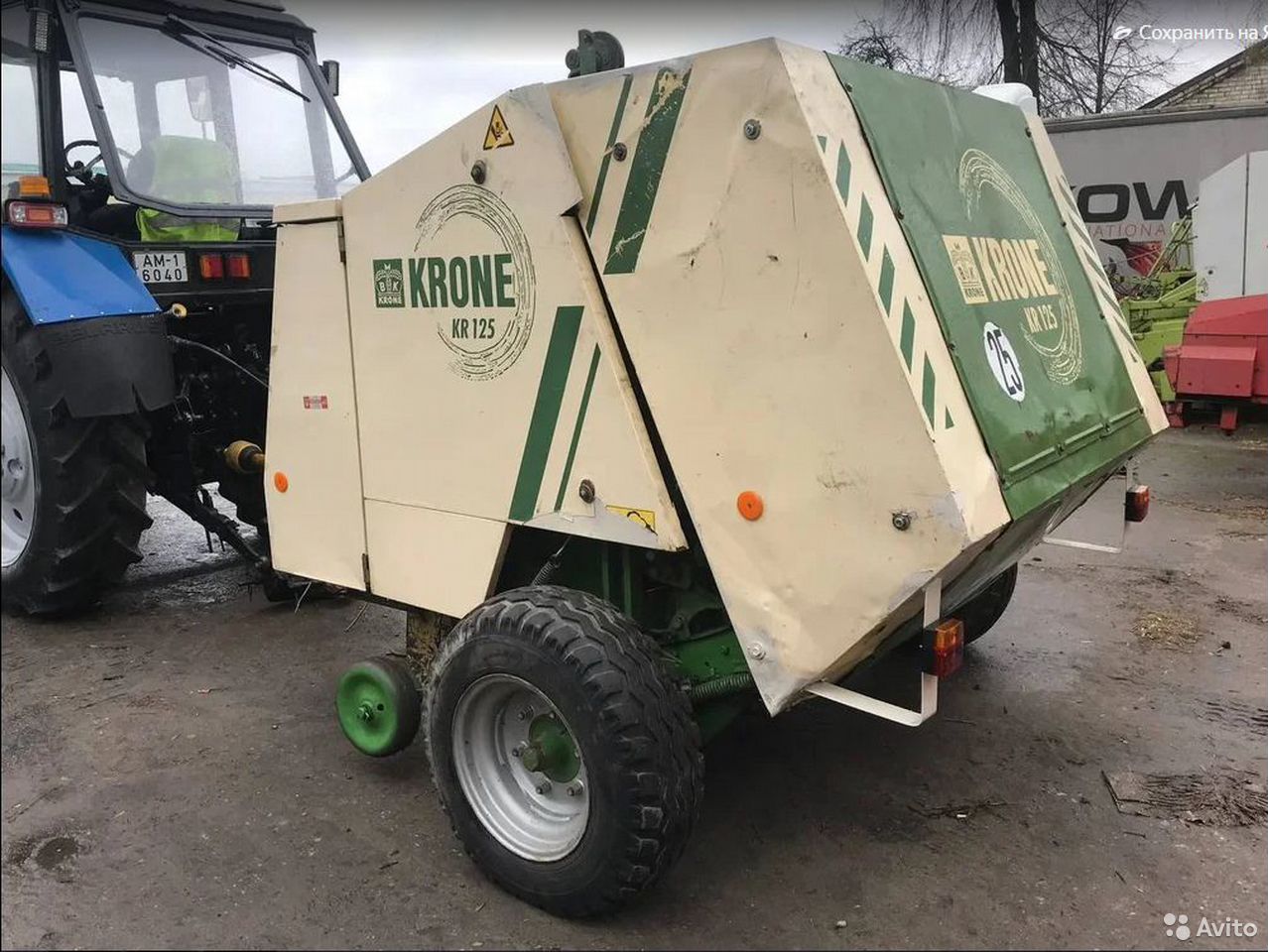 Пресс-подборщик Krone KR125