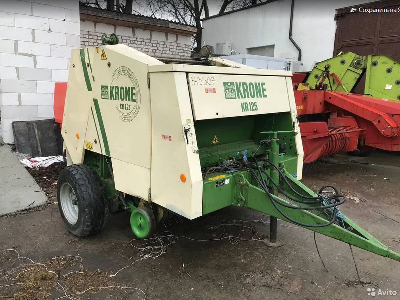 Пресс-подборщик Krone KR125