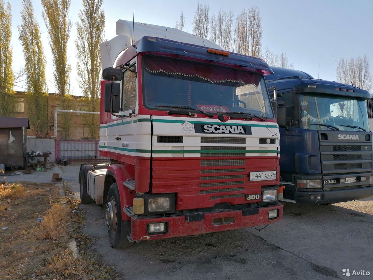 Седельный тягач Scania 113m