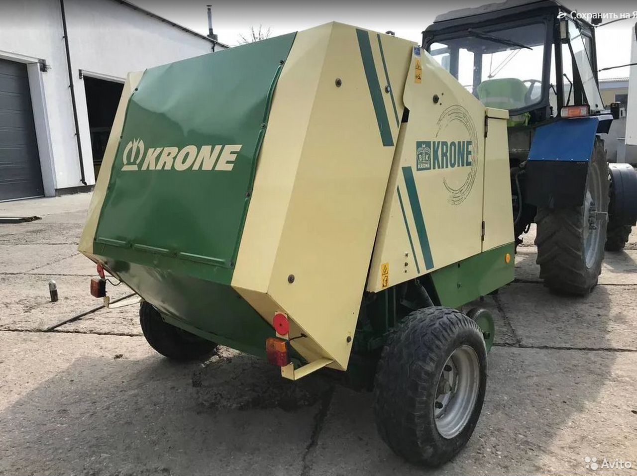 Пресс-подборщик Krone KR125