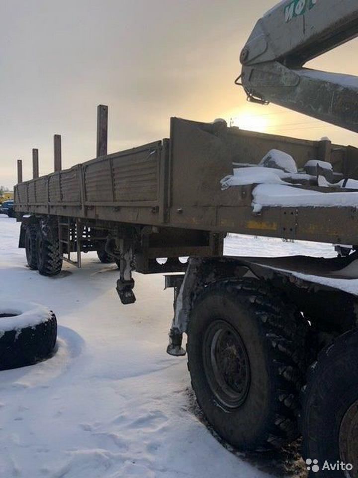 Бортовой полуприцеп