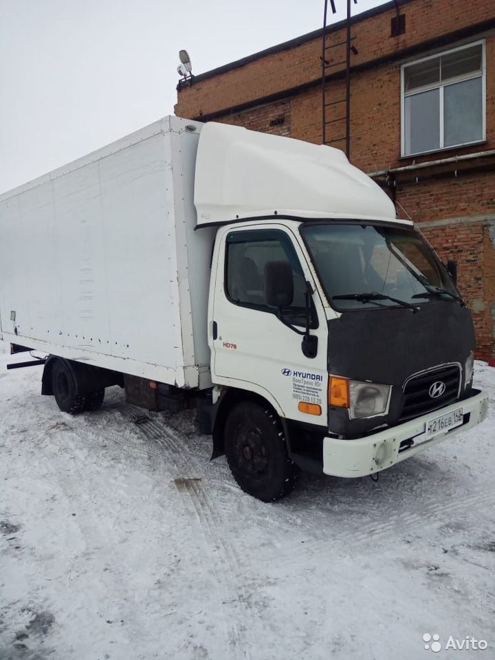 Промтоварный фургон Hyundai HD78