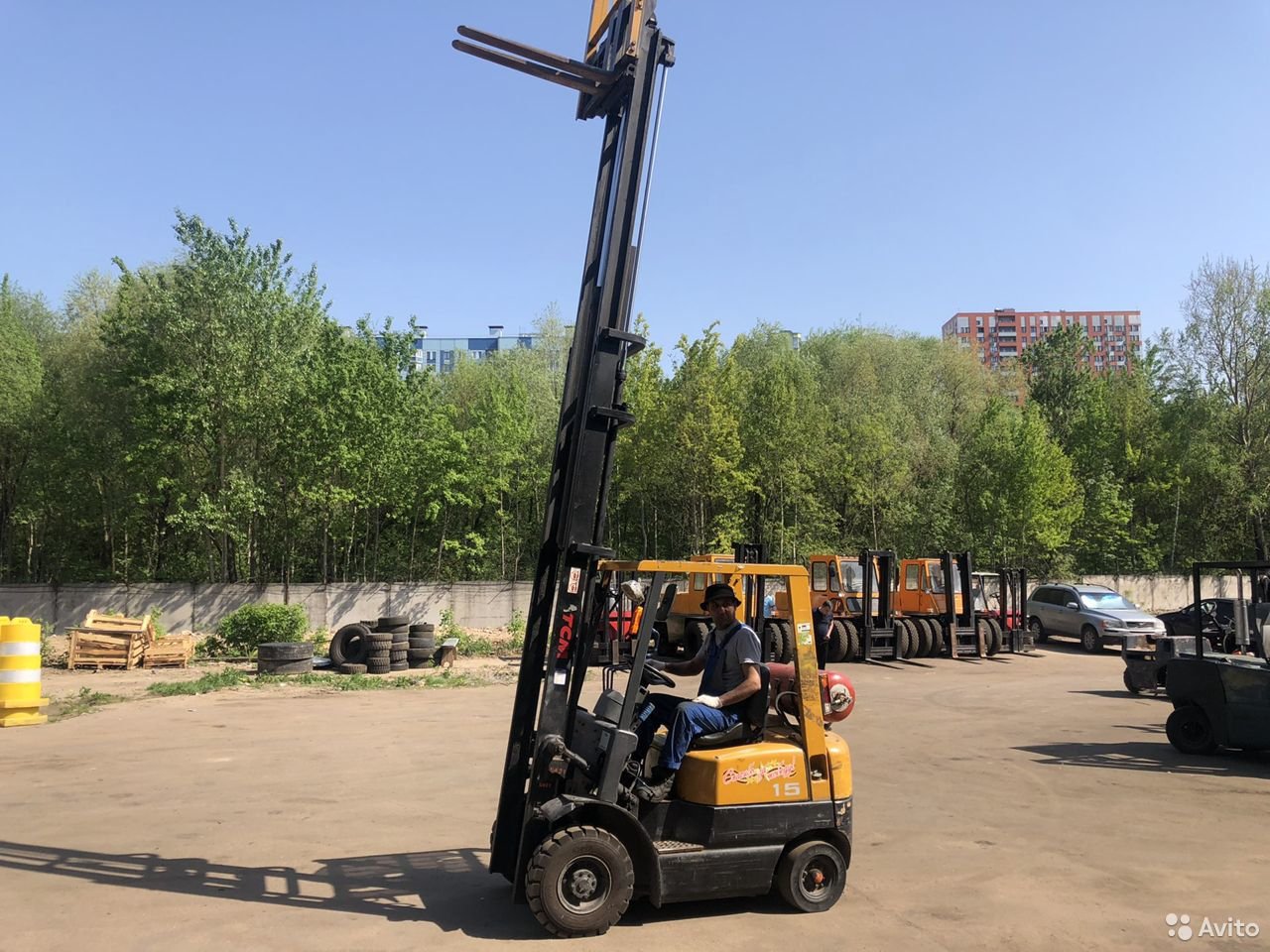 Вилочный погрузчик TCM FG15N18