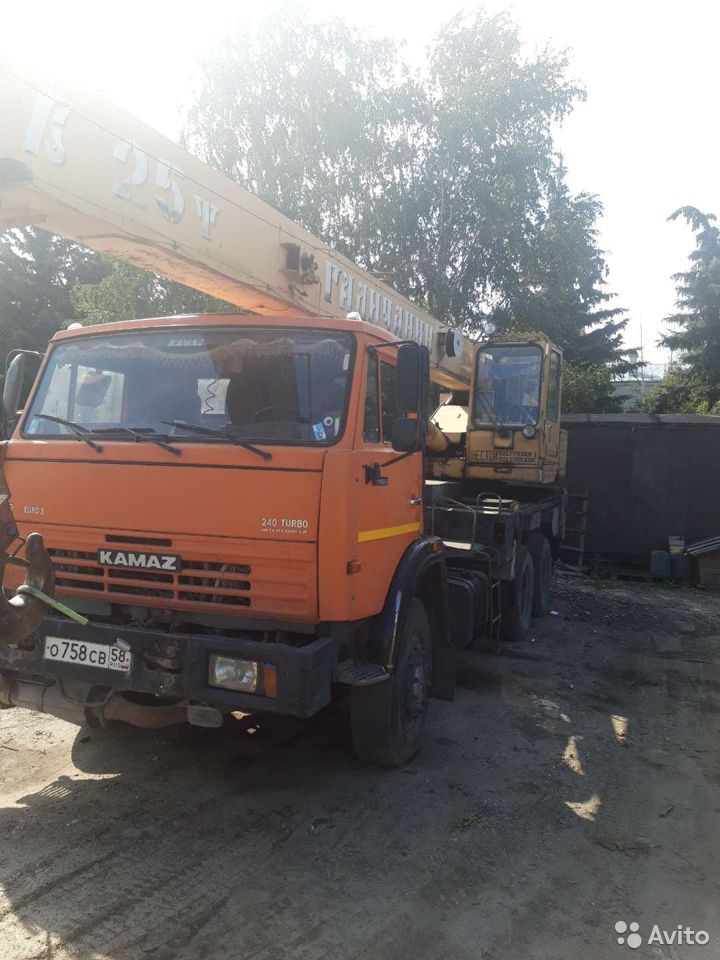 Автокран Галичанин КС-55713-1 на шасси КамАЗ 65115-65