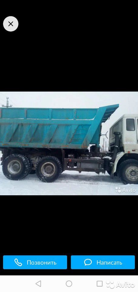 Самосвал УРАЛ 6368