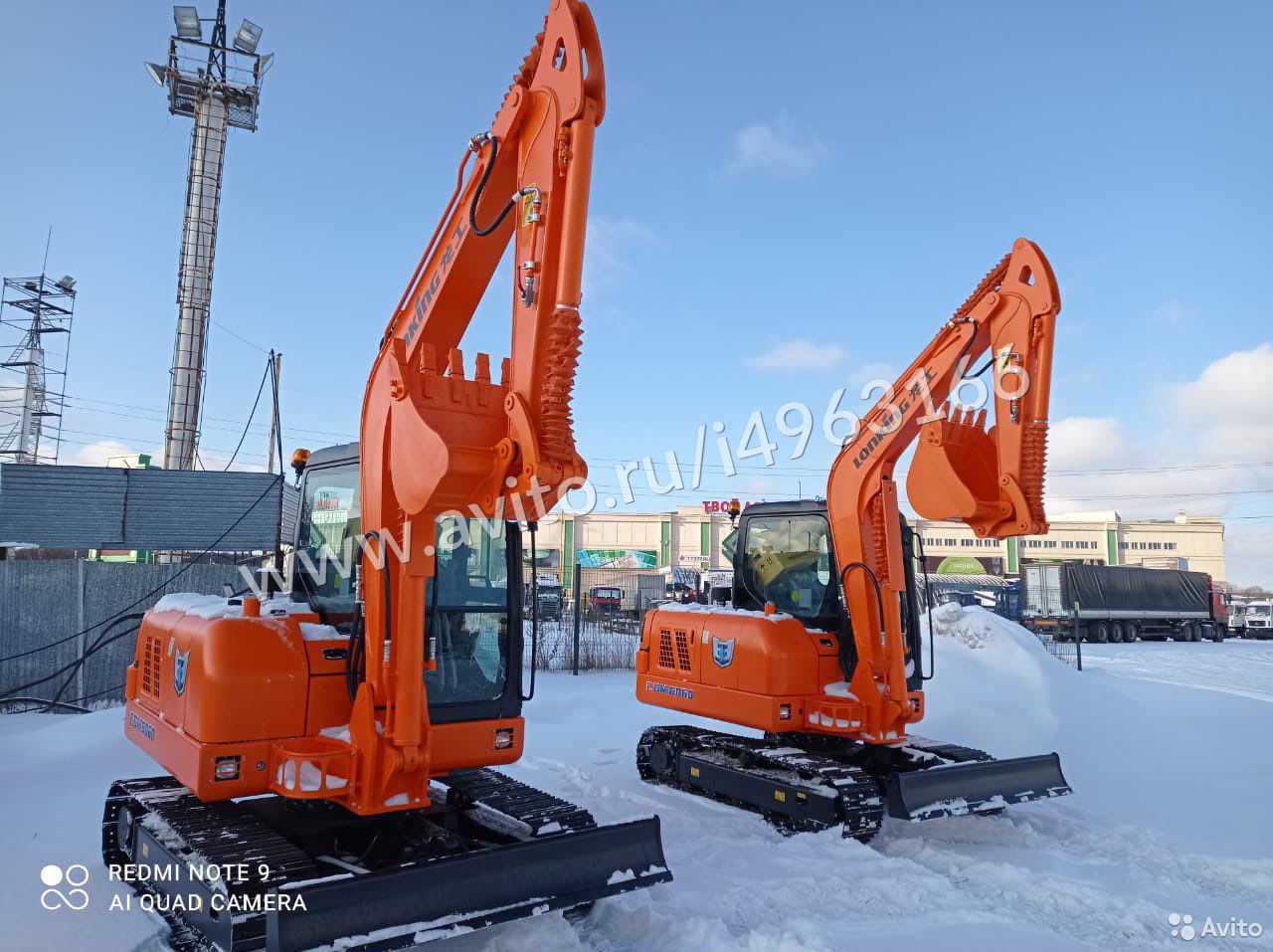 Мини-экскаватор Lonking CDM6060