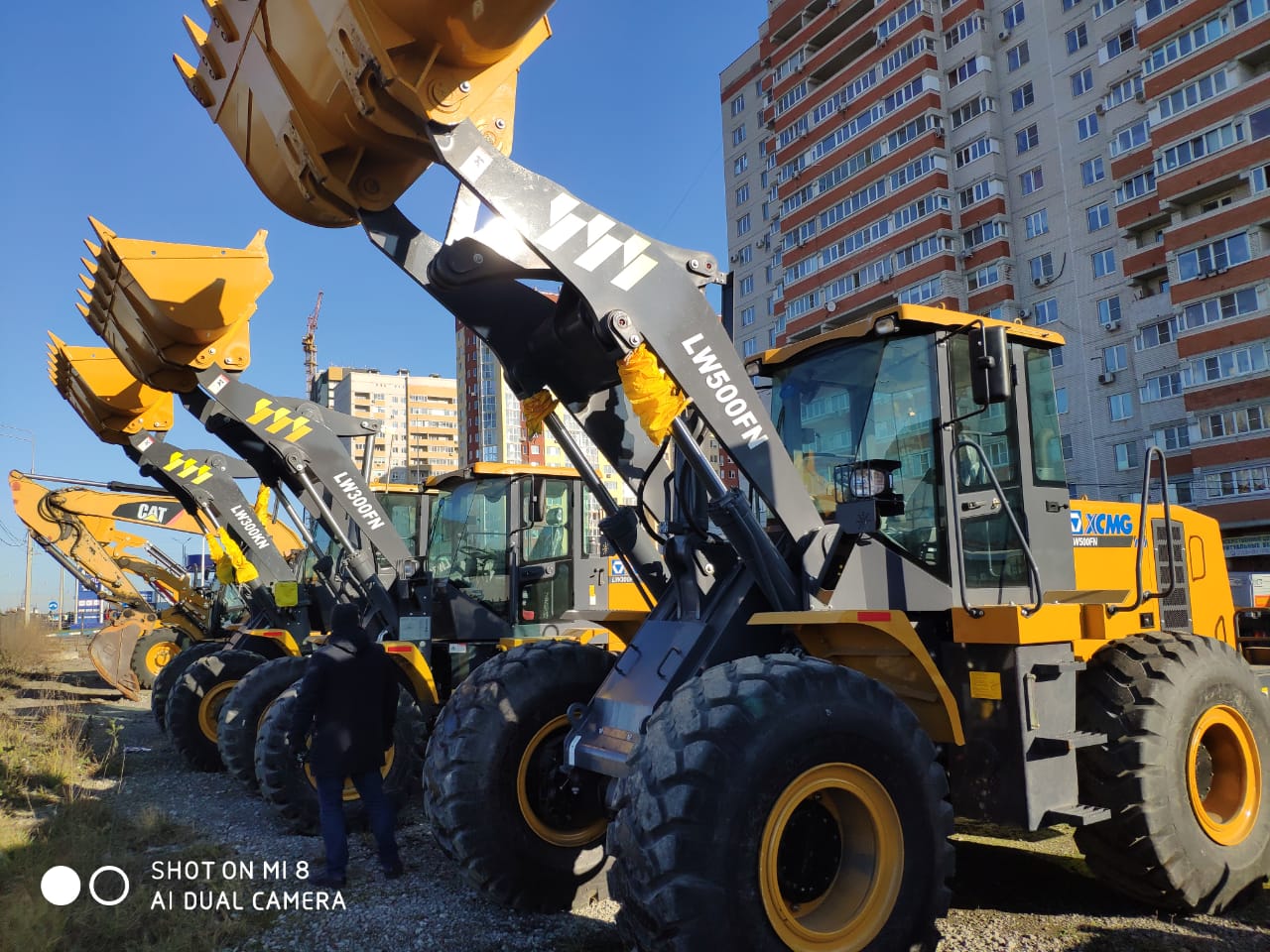 Фронтальный погрузчик XCMG LW500FN