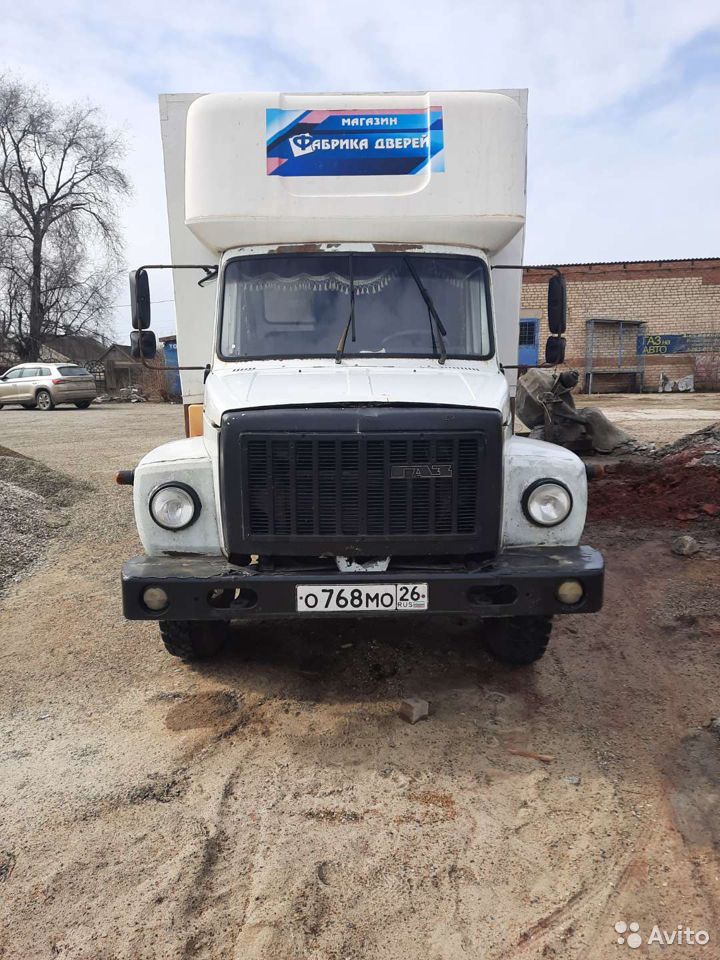 Тентованный грузовик ГАЗ 3309