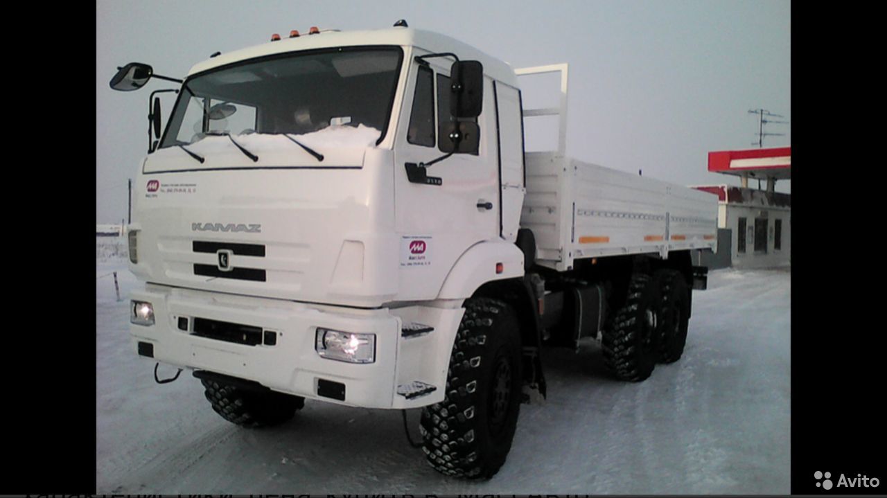 Бортовой грузовик КамАЗ 43118