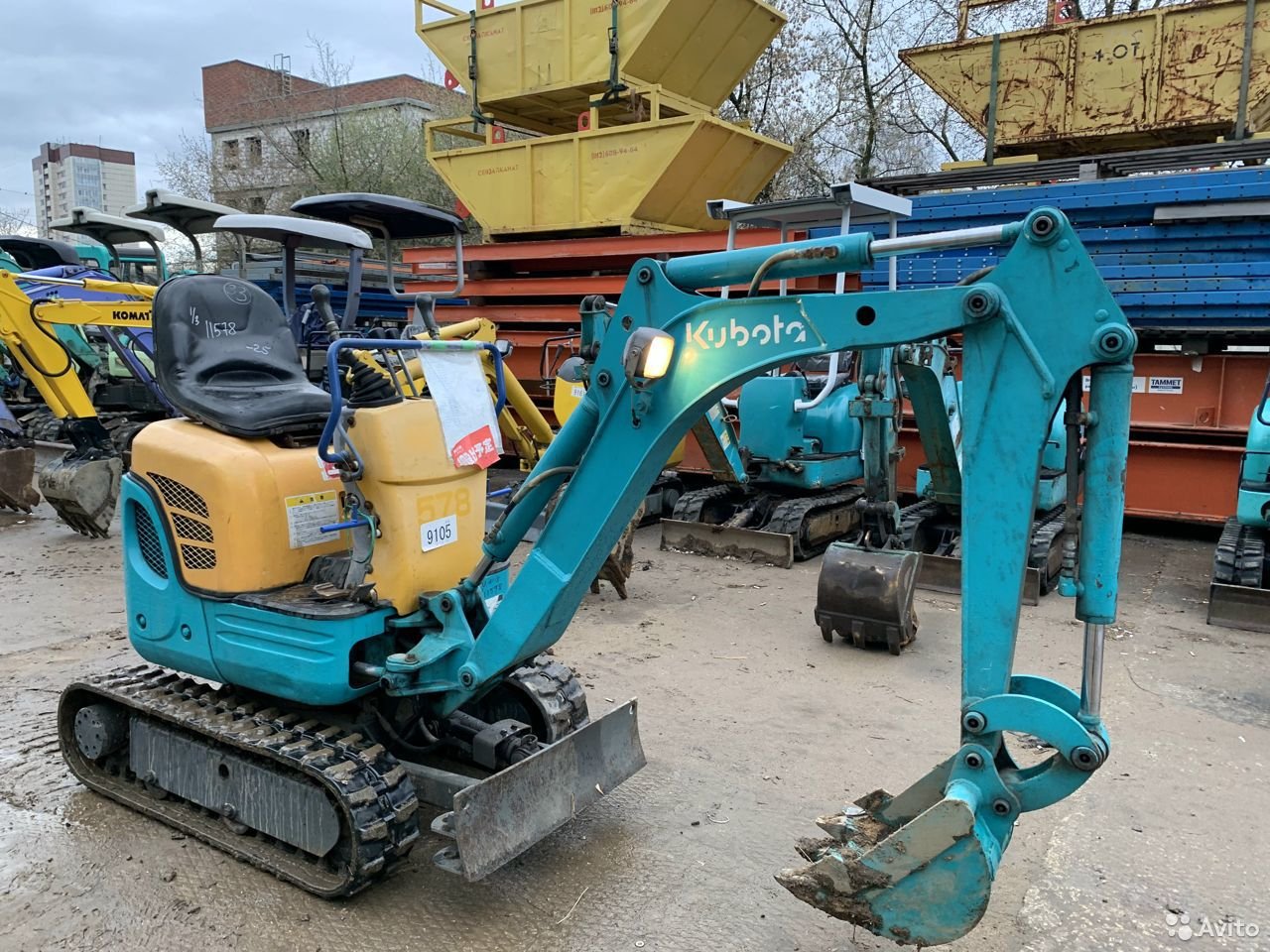 Мини-экскаватор Kubota U008