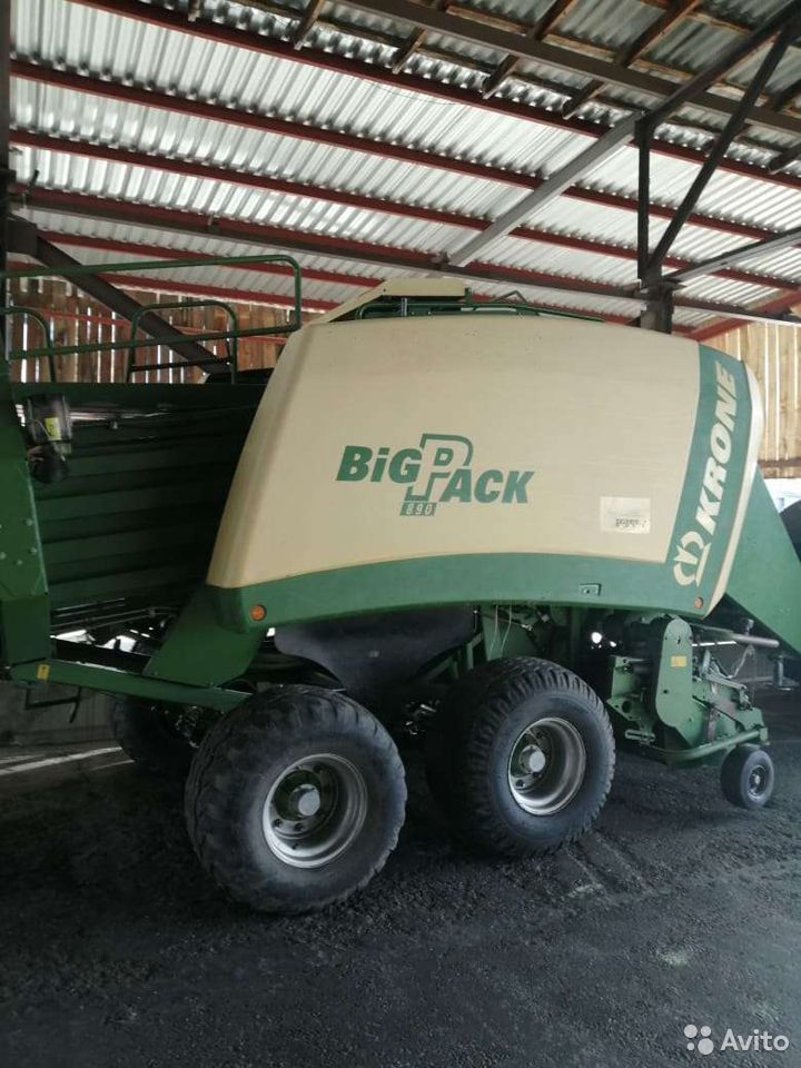 Пресс-подборщик Krone BigPack 890