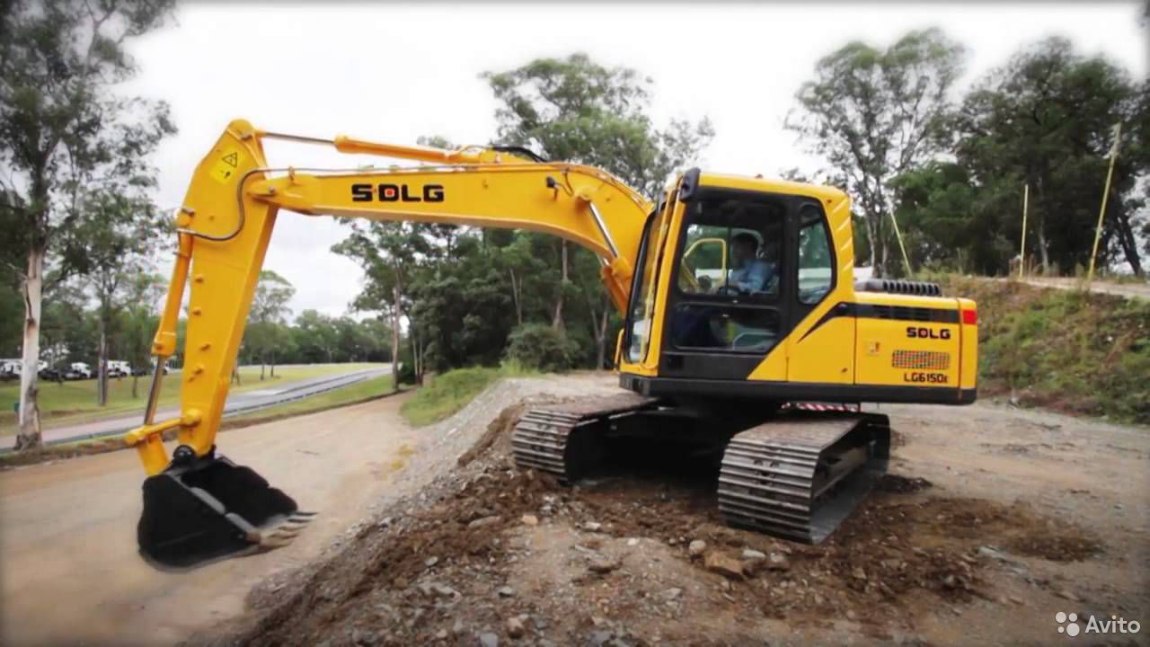 Гусеничный экскаватор SDLG E6150F