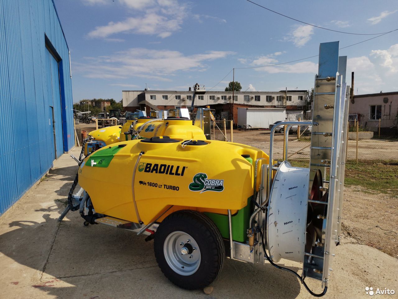 Прицепной опрыскиватель Badilli W Ranger 2000 RA