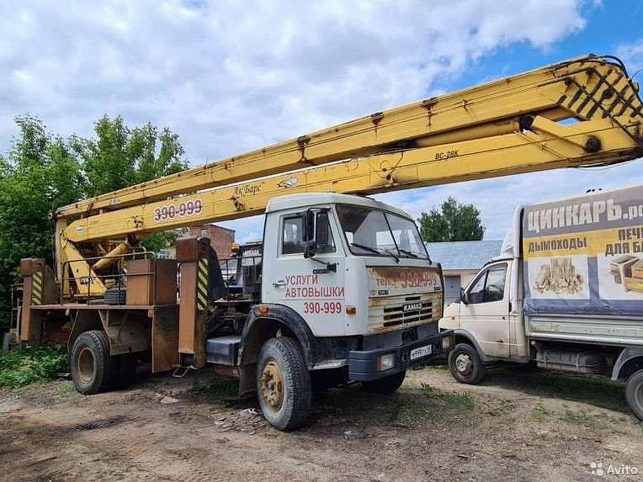Автовышка КамАЗ с АГП ВС-28К